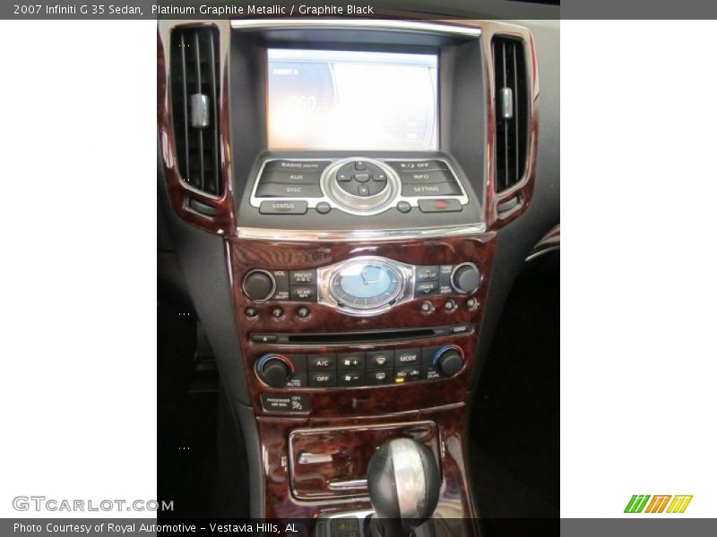 Platinum Graphite Metallic / Graphite Black 2007 Infiniti G 35 Sedan