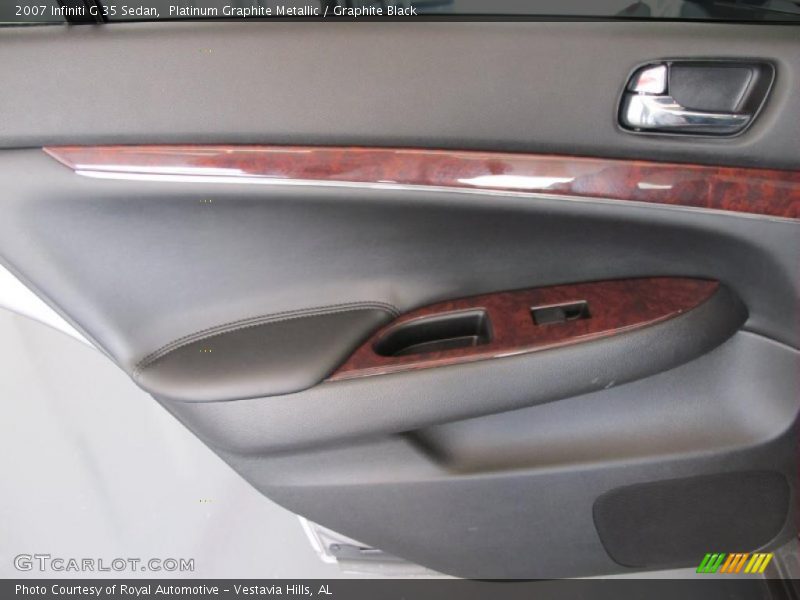 Platinum Graphite Metallic / Graphite Black 2007 Infiniti G 35 Sedan