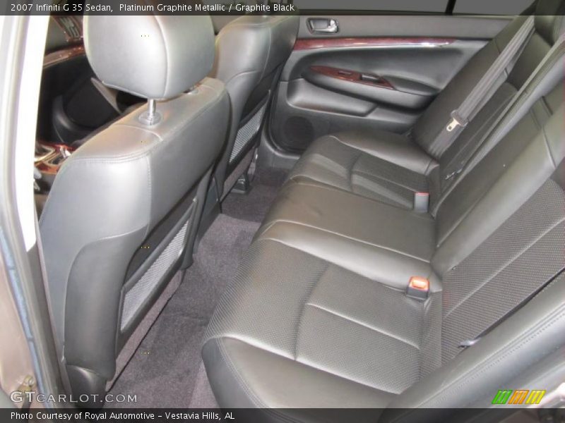 Platinum Graphite Metallic / Graphite Black 2007 Infiniti G 35 Sedan