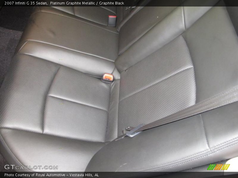 Platinum Graphite Metallic / Graphite Black 2007 Infiniti G 35 Sedan