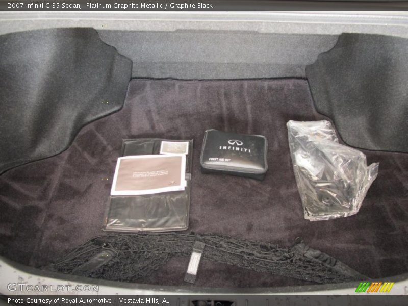 Platinum Graphite Metallic / Graphite Black 2007 Infiniti G 35 Sedan