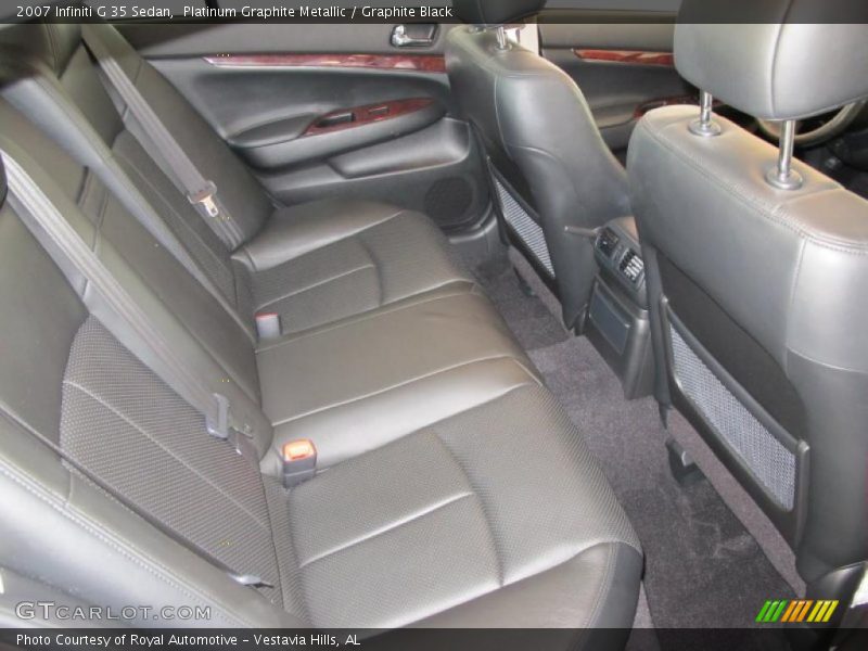 Platinum Graphite Metallic / Graphite Black 2007 Infiniti G 35 Sedan