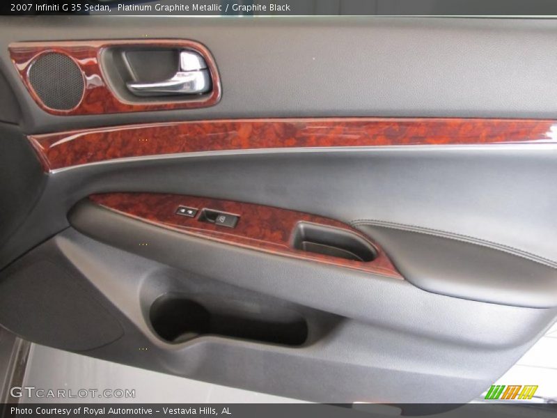 Platinum Graphite Metallic / Graphite Black 2007 Infiniti G 35 Sedan