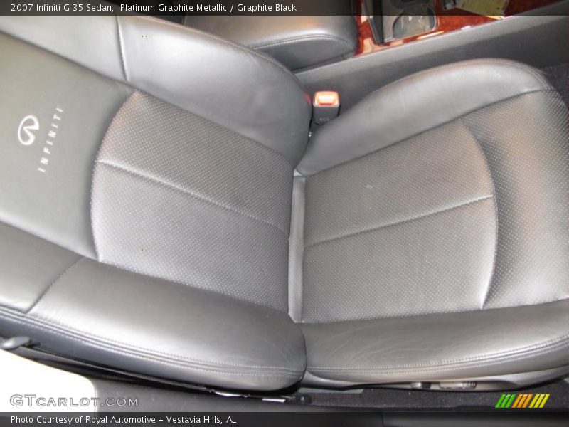 Platinum Graphite Metallic / Graphite Black 2007 Infiniti G 35 Sedan