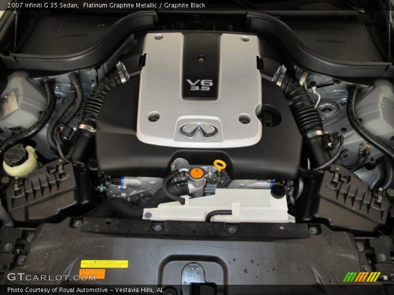 Platinum Graphite Metallic / Graphite Black 2007 Infiniti G 35 Sedan