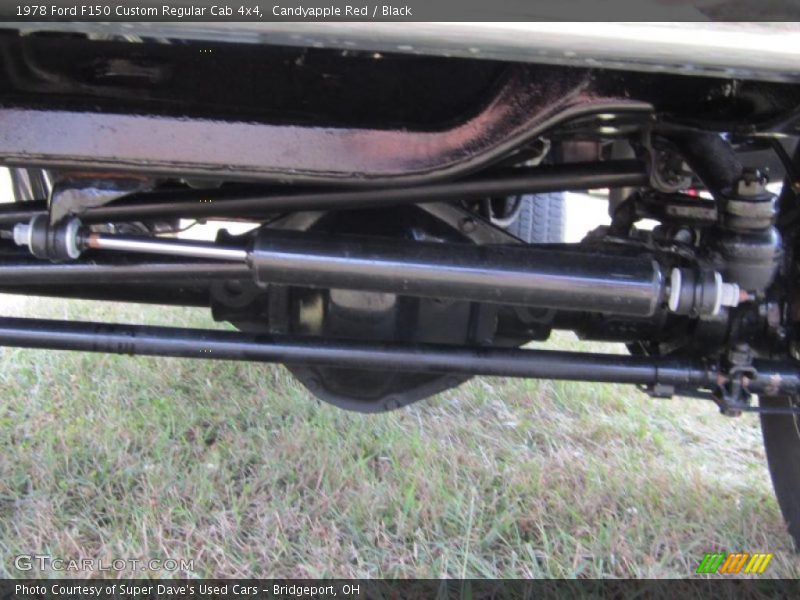 Undercarriage of 1978 F150 Custom Regular Cab 4x4