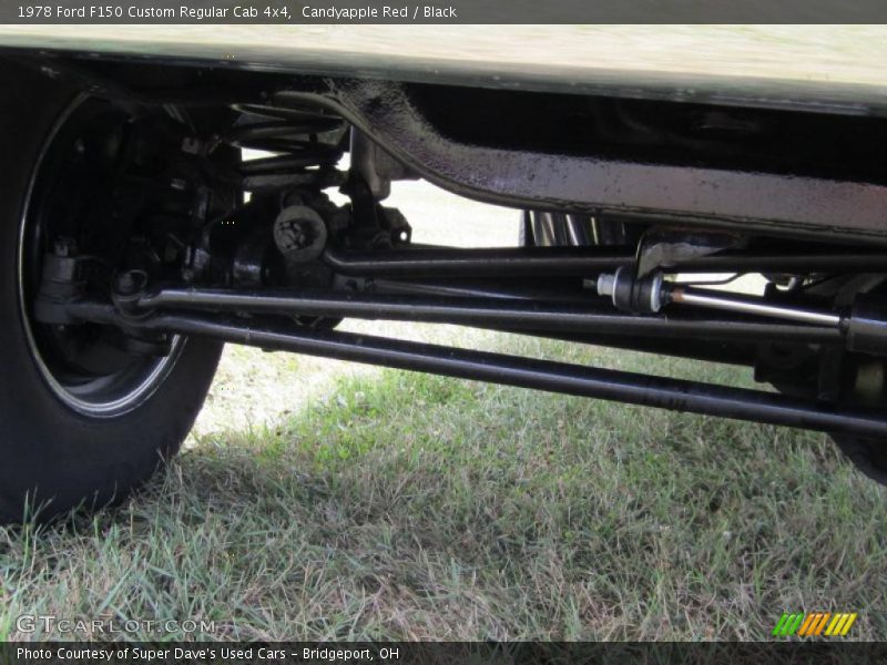 Undercarriage of 1978 F150 Custom Regular Cab 4x4