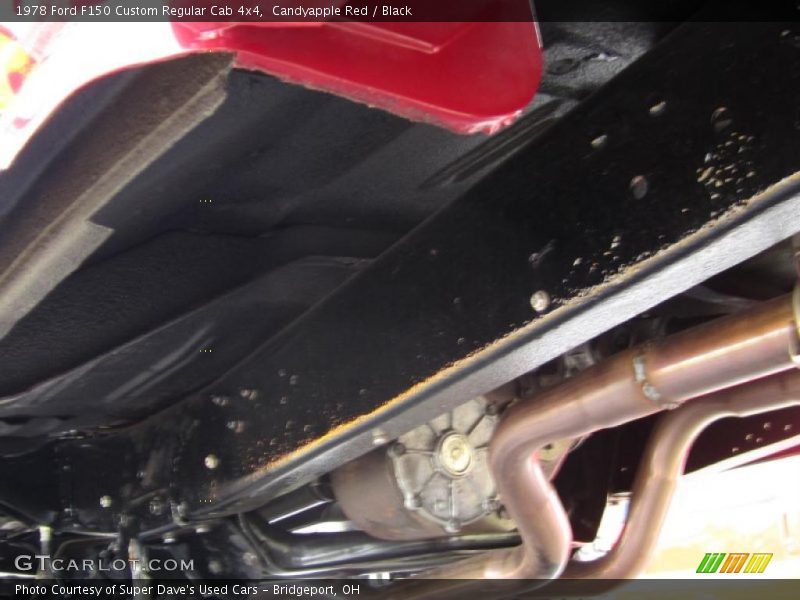 Undercarriage of 1978 F150 Custom Regular Cab 4x4