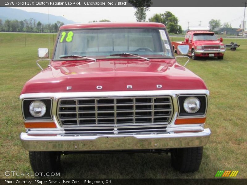  1978 F150 Custom Regular Cab 4x4 Candyapple Red