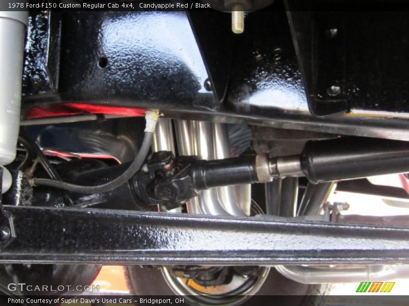 Undercarriage of 1978 F150 Custom Regular Cab 4x4