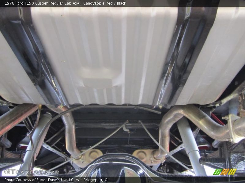 Undercarriage of 1978 F150 Custom Regular Cab 4x4