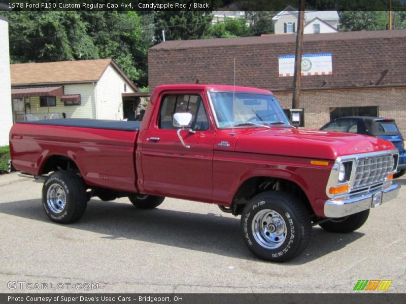  1978 F150 Custom Regular Cab 4x4 Candyapple Red