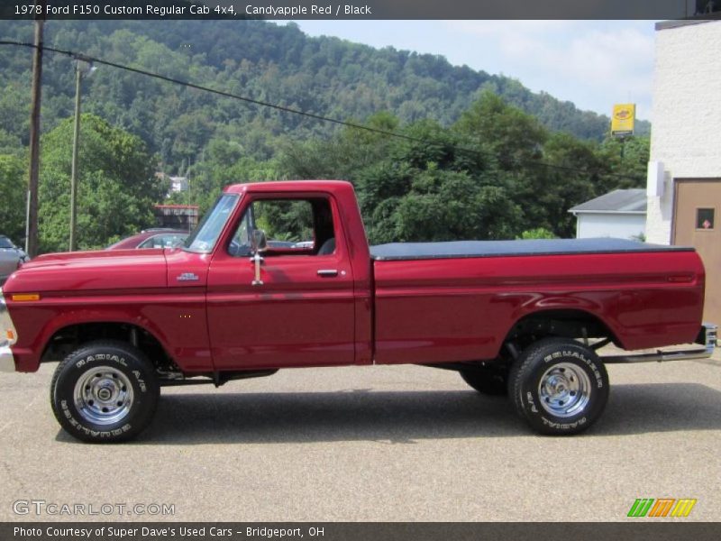  1978 F150 Custom Regular Cab 4x4 Candyapple Red