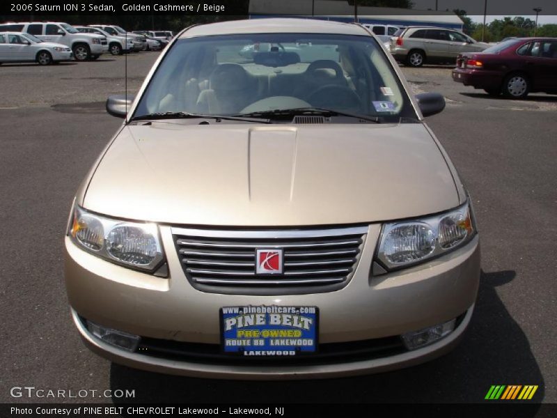 Golden Cashmere / Beige 2006 Saturn ION 3 Sedan