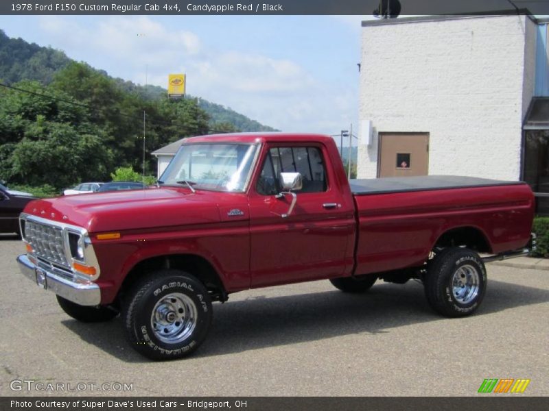  1978 F150 Custom Regular Cab 4x4 Candyapple Red