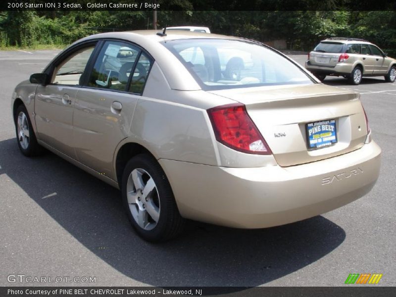 Golden Cashmere / Beige 2006 Saturn ION 3 Sedan