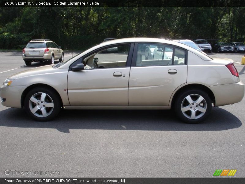 Golden Cashmere / Beige 2006 Saturn ION 3 Sedan