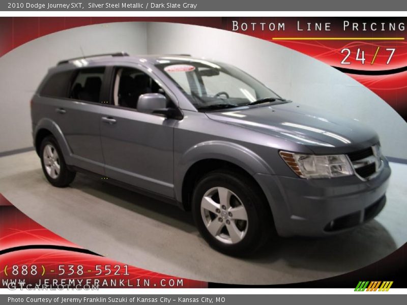 Silver Steel Metallic / Dark Slate Gray 2010 Dodge Journey SXT
