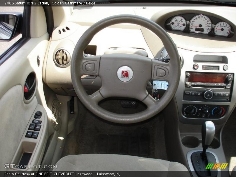 Golden Cashmere / Beige 2006 Saturn ION 3 Sedan