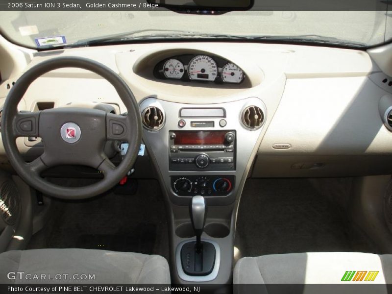 Golden Cashmere / Beige 2006 Saturn ION 3 Sedan