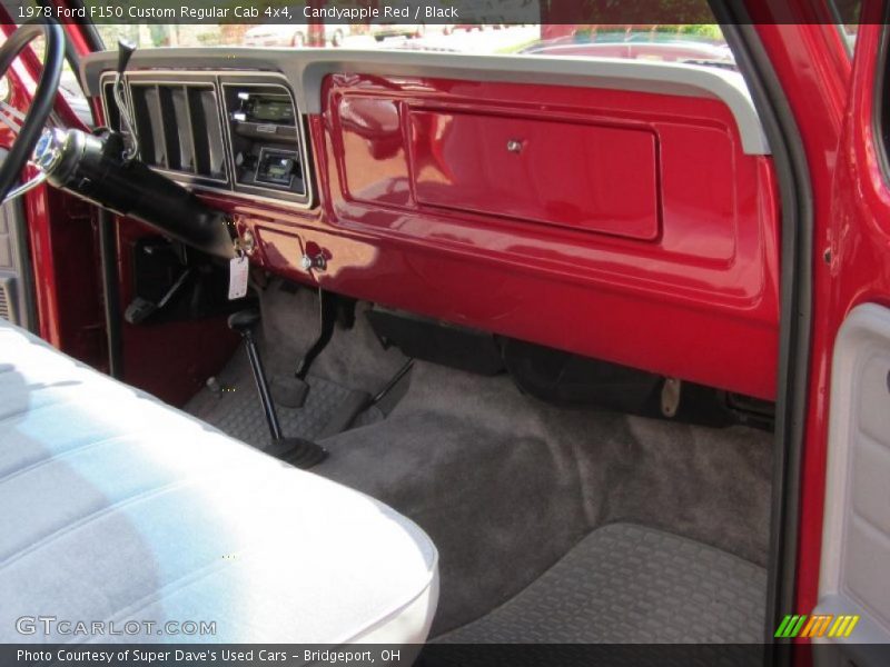 Dashboard of 1978 F150 Custom Regular Cab 4x4