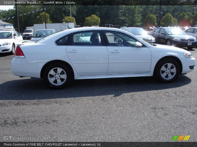 Summit White / Ebony 2010 Chevrolet Impala LT