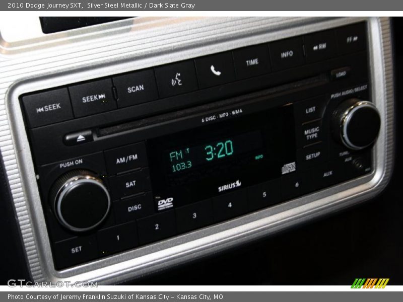 Silver Steel Metallic / Dark Slate Gray 2010 Dodge Journey SXT