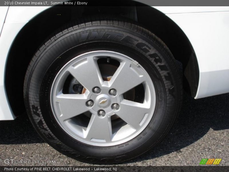 Summit White / Ebony 2010 Chevrolet Impala LT