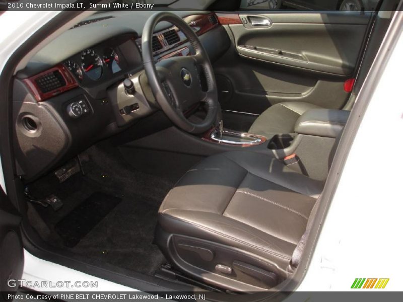 Summit White / Ebony 2010 Chevrolet Impala LT
