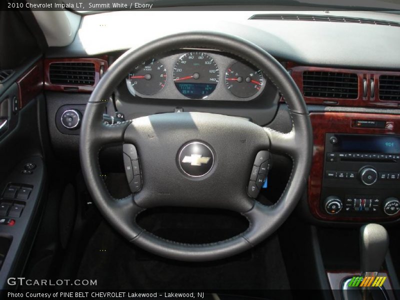 Summit White / Ebony 2010 Chevrolet Impala LT