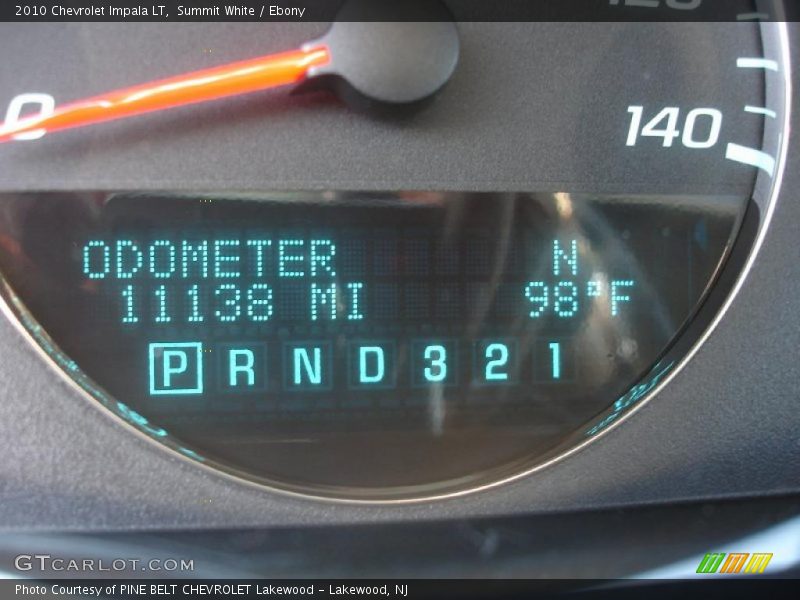 Summit White / Ebony 2010 Chevrolet Impala LT