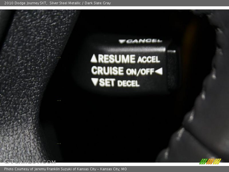 Silver Steel Metallic / Dark Slate Gray 2010 Dodge Journey SXT
