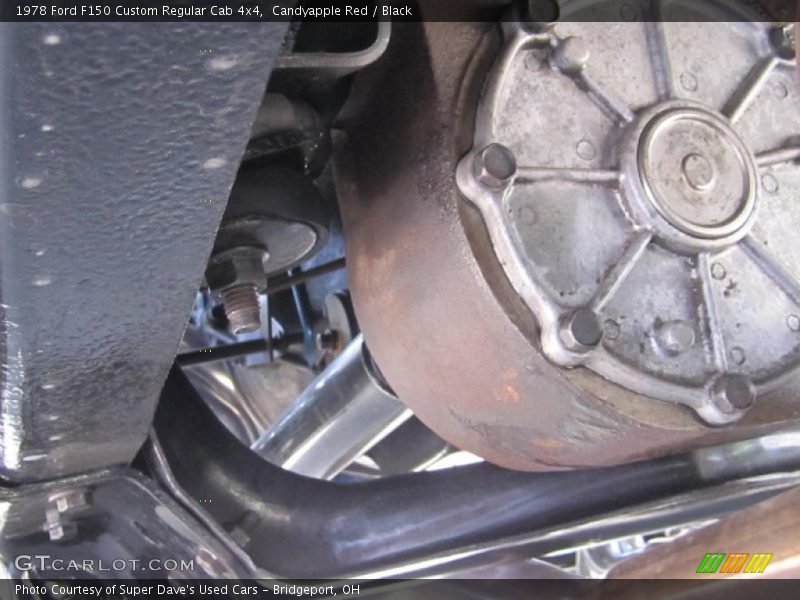 Undercarriage of 1978 F150 Custom Regular Cab 4x4