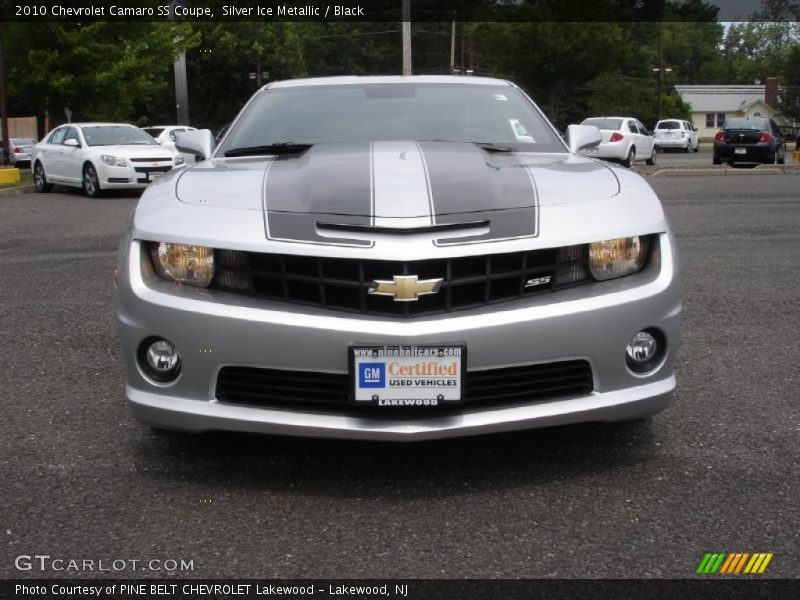Silver Ice Metallic / Black 2010 Chevrolet Camaro SS Coupe