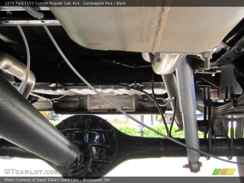 Undercarriage of 1978 F150 Custom Regular Cab 4x4