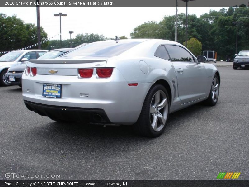 Silver Ice Metallic / Black 2010 Chevrolet Camaro SS Coupe