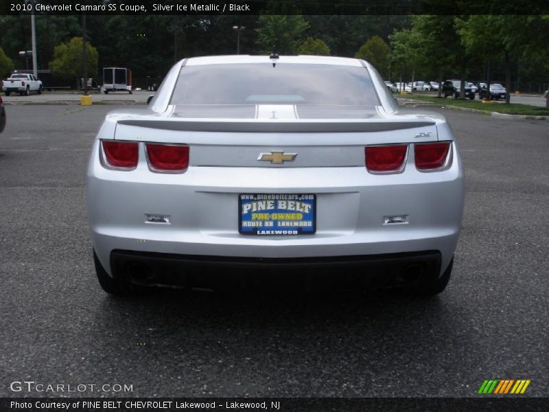 Silver Ice Metallic / Black 2010 Chevrolet Camaro SS Coupe