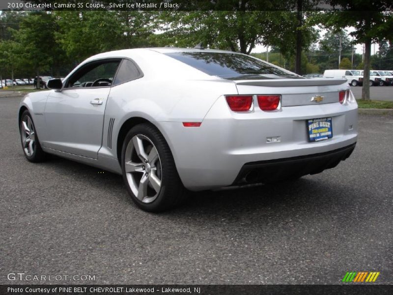 Silver Ice Metallic / Black 2010 Chevrolet Camaro SS Coupe