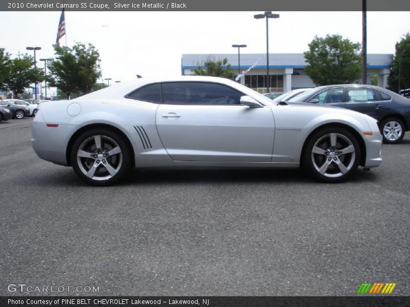 Silver Ice Metallic / Black 2010 Chevrolet Camaro SS Coupe