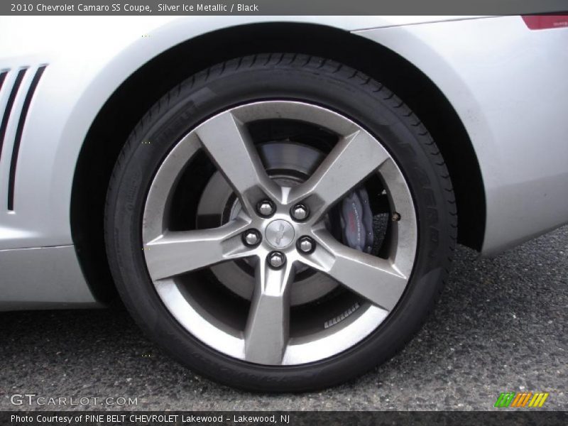 Silver Ice Metallic / Black 2010 Chevrolet Camaro SS Coupe