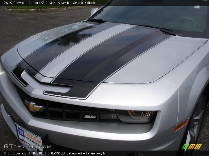 Silver Ice Metallic / Black 2010 Chevrolet Camaro SS Coupe
