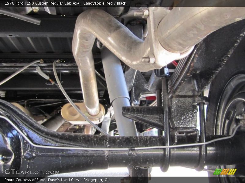 Undercarriage of 1978 F150 Custom Regular Cab 4x4