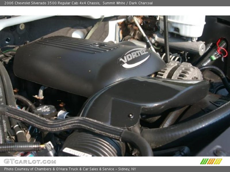 Summit White / Dark Charcoal 2006 Chevrolet Silverado 3500 Regular Cab 4x4 Chassis
