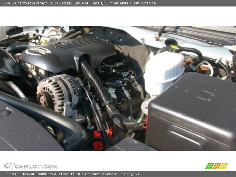 Summit White / Dark Charcoal 2006 Chevrolet Silverado 3500 Regular Cab 4x4 Chassis
