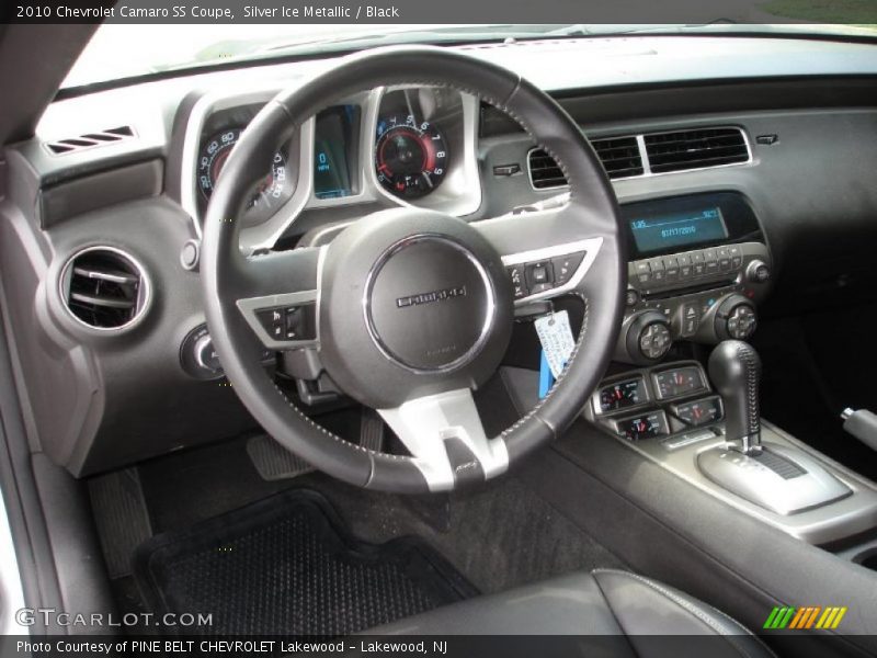 Silver Ice Metallic / Black 2010 Chevrolet Camaro SS Coupe