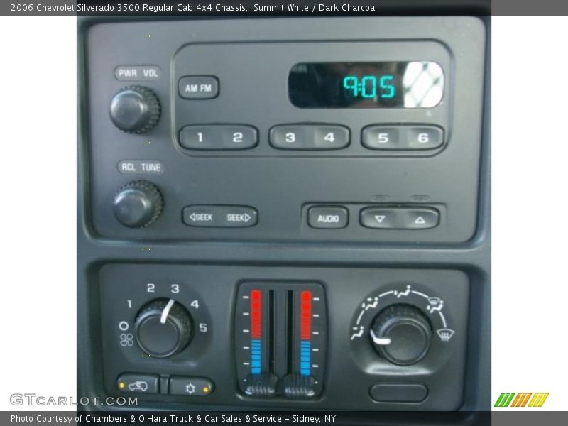 Summit White / Dark Charcoal 2006 Chevrolet Silverado 3500 Regular Cab 4x4 Chassis