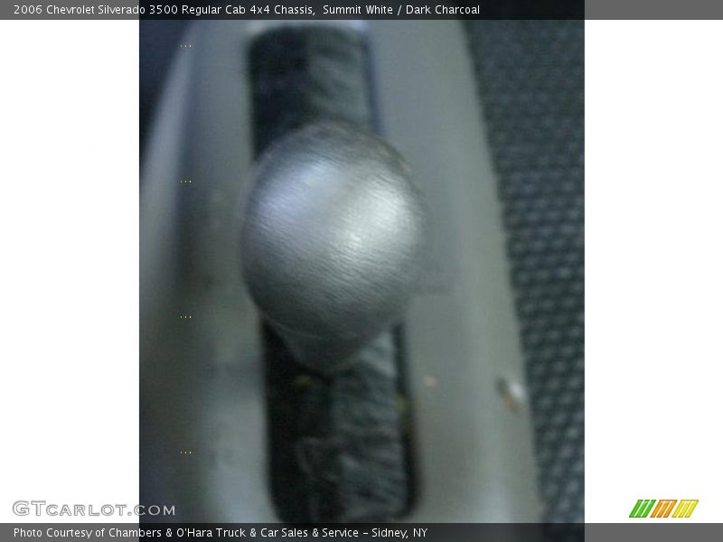 Summit White / Dark Charcoal 2006 Chevrolet Silverado 3500 Regular Cab 4x4 Chassis