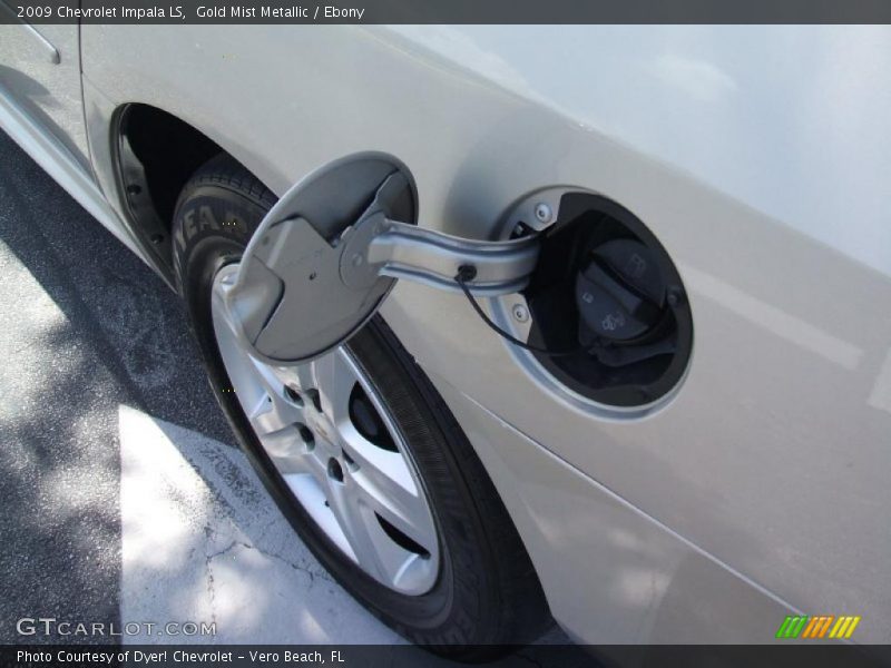 Gold Mist Metallic / Ebony 2009 Chevrolet Impala LS