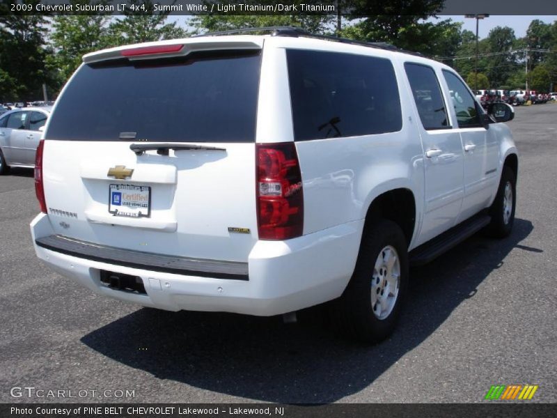 Summit White / Light Titanium/Dark Titanium 2009 Chevrolet Suburban LT 4x4