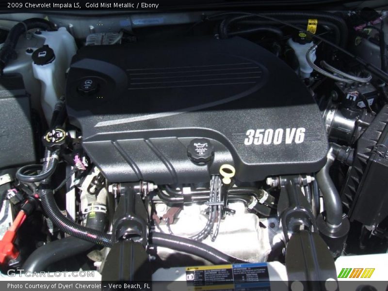 Gold Mist Metallic / Ebony 2009 Chevrolet Impala LS